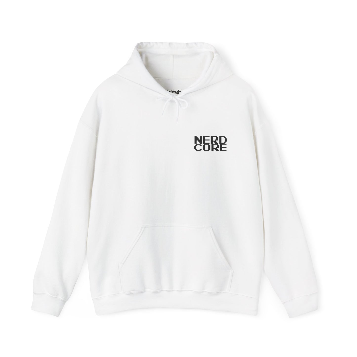 Nerd Core Unisex Hooded Sweatshirt, Gaming Hoodie, Retro Gamer Gift, Cozy Sweatshirt for Nerds, Perfect for Game Nights