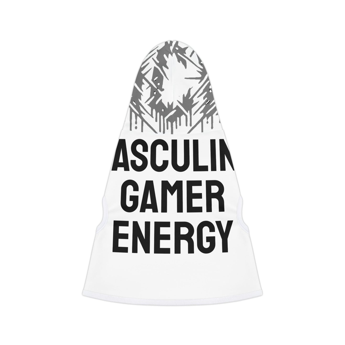 Masculine Gamer Energy Pet Hoodie