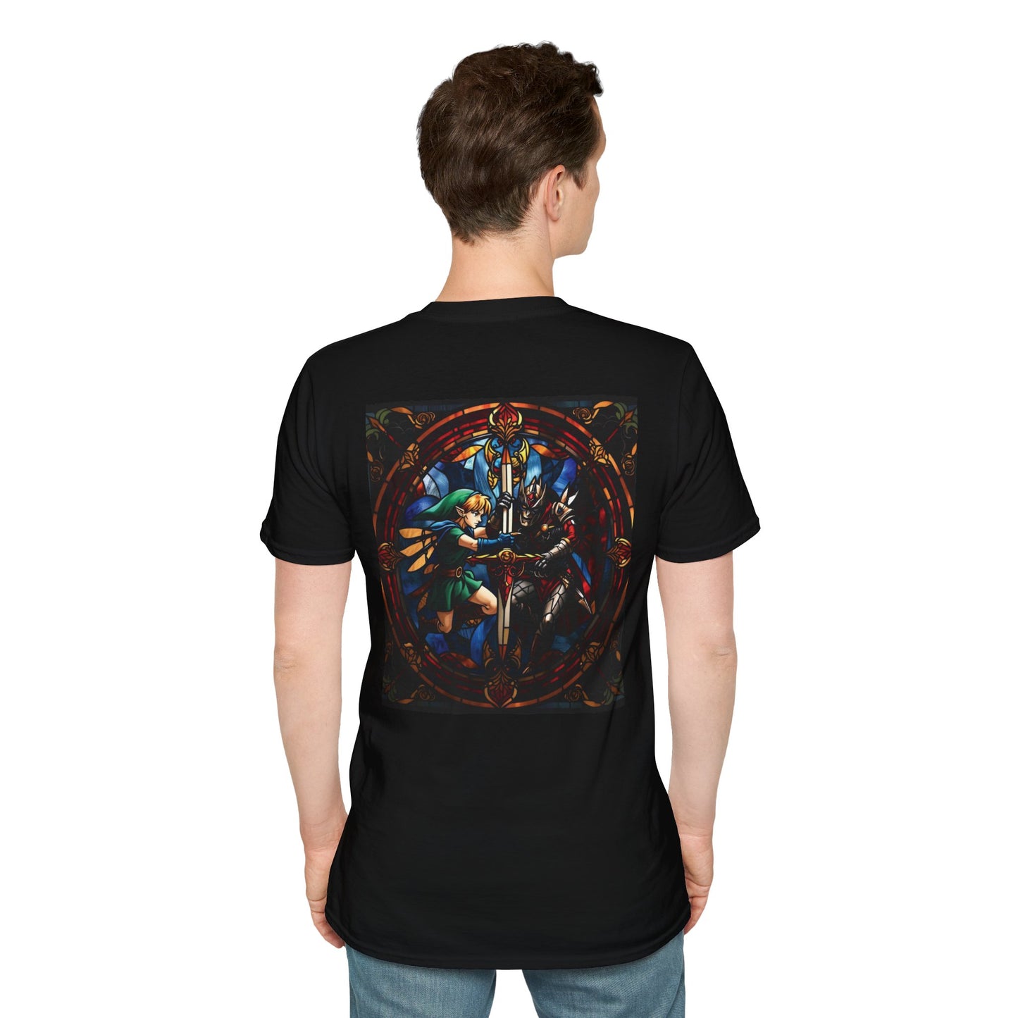 Legend of NerdCore Stained Glass Softstyle T-Shirt