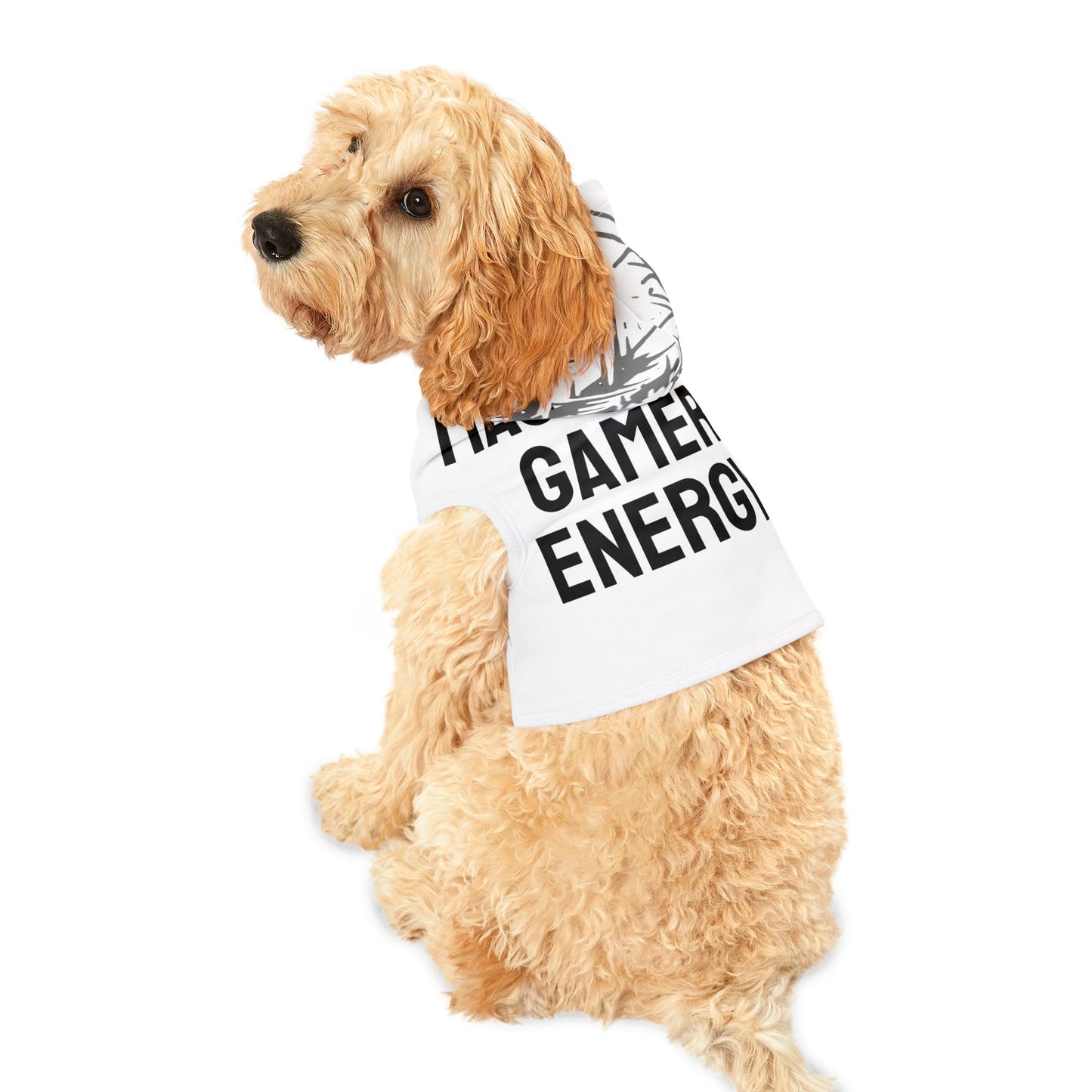 Masculine Gamer Energy Pet Hoodie
