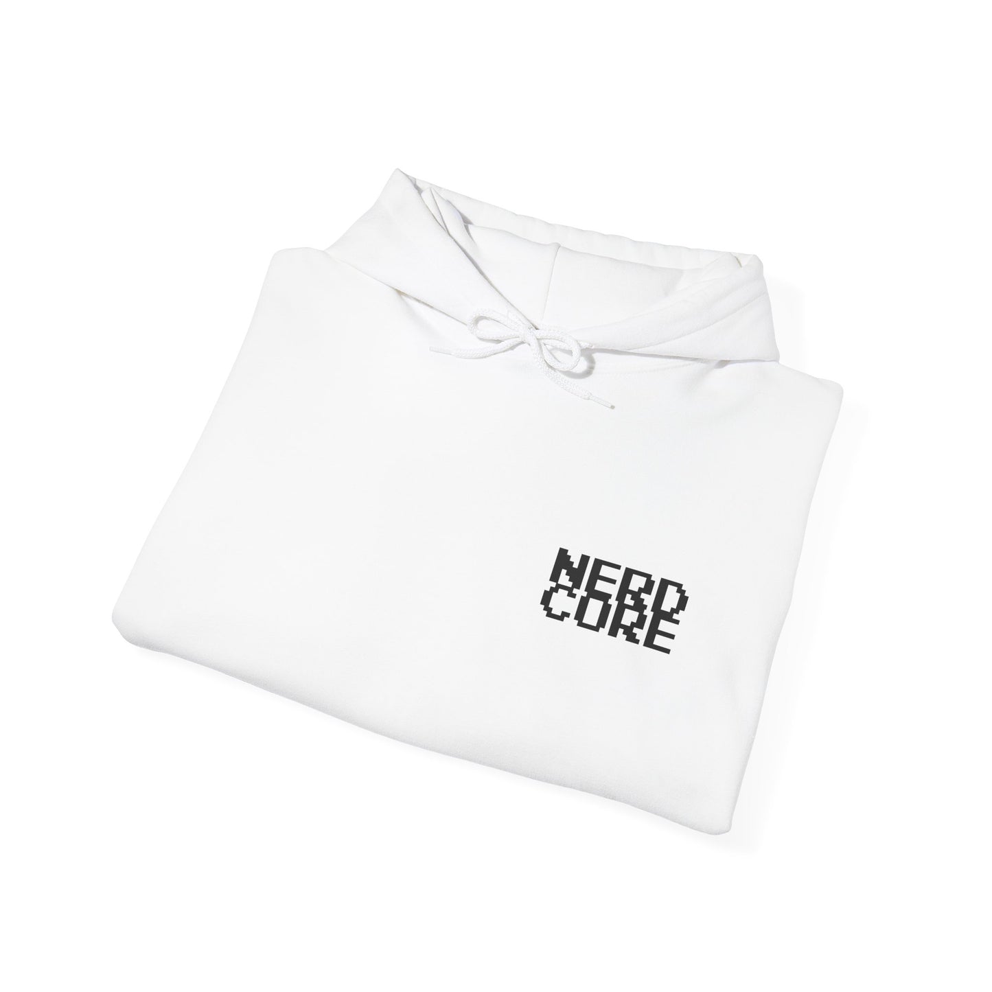 Nerd Core Unisex Hooded Sweatshirt, Gaming Hoodie, Retro Gamer Gift, Cozy Sweatshirt for Nerds, Perfect for Game Nights