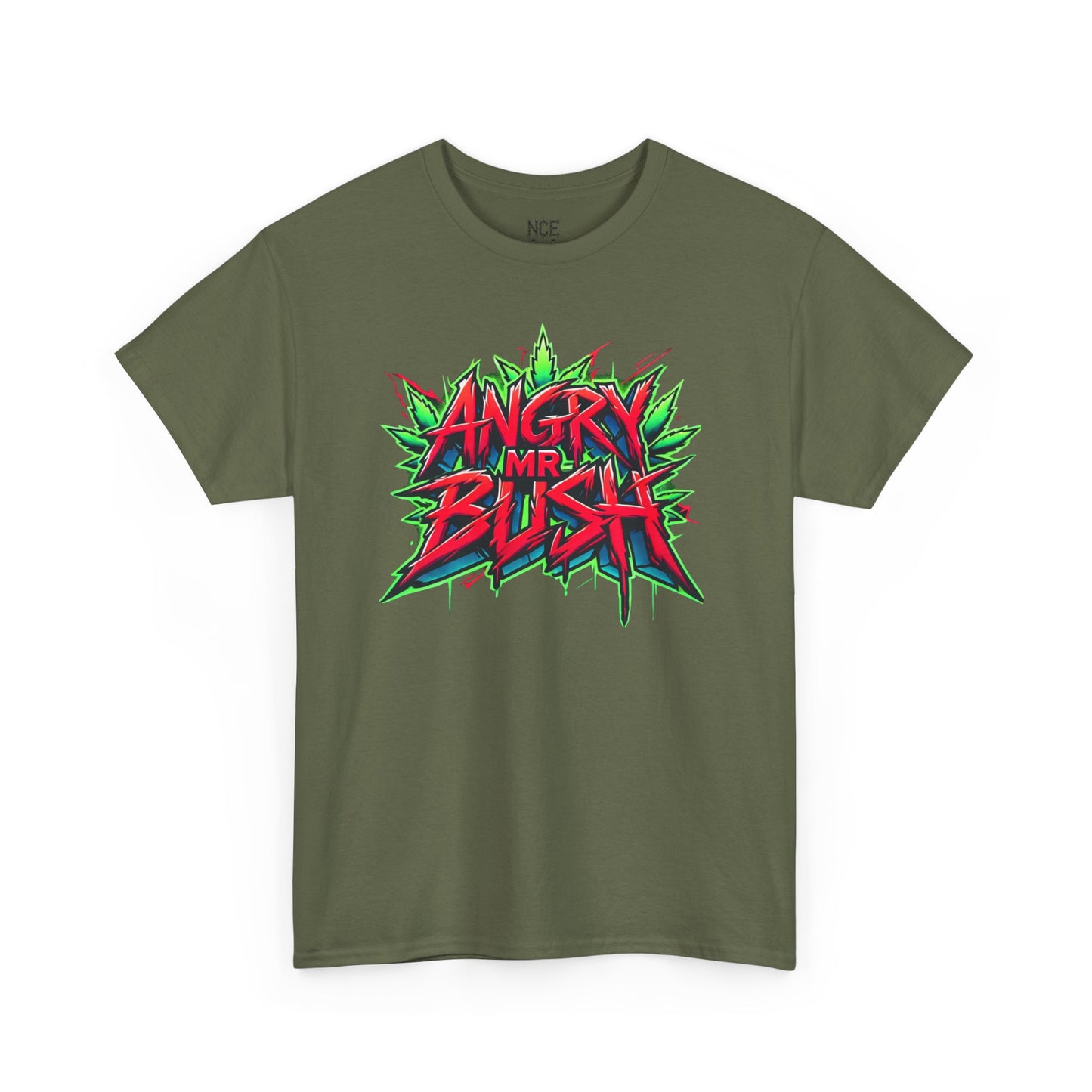 angry_mr_bush x Nerdcore Enterprises – Limited Edition "Bush Rage" Tee