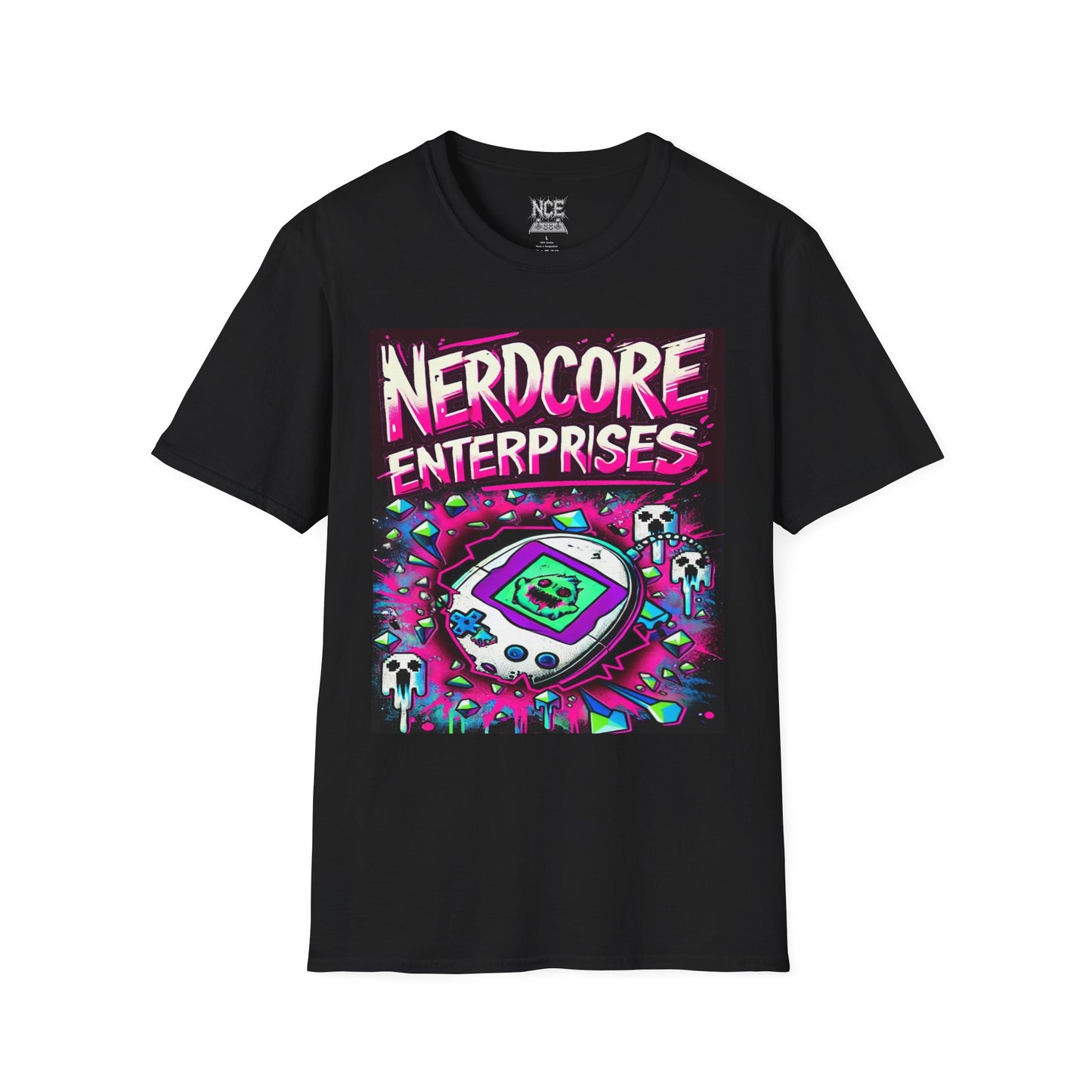 Nerdcore 'Its Life Over Yours' Softstyle T-Shirt
