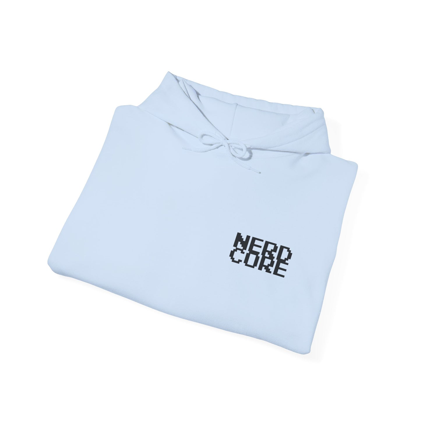 Nerd Core Unisex Hooded Sweatshirt, Gaming Hoodie, Retro Gamer Gift, Cozy Sweatshirt for Nerds, Perfect for Game Nights