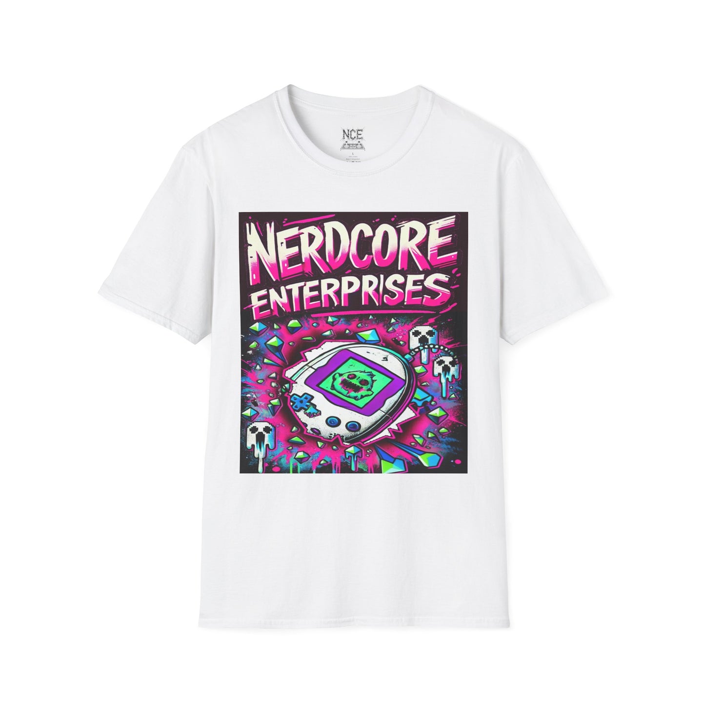 Nerdcore 'Its Life Over Yours' Softstyle T-Shirt