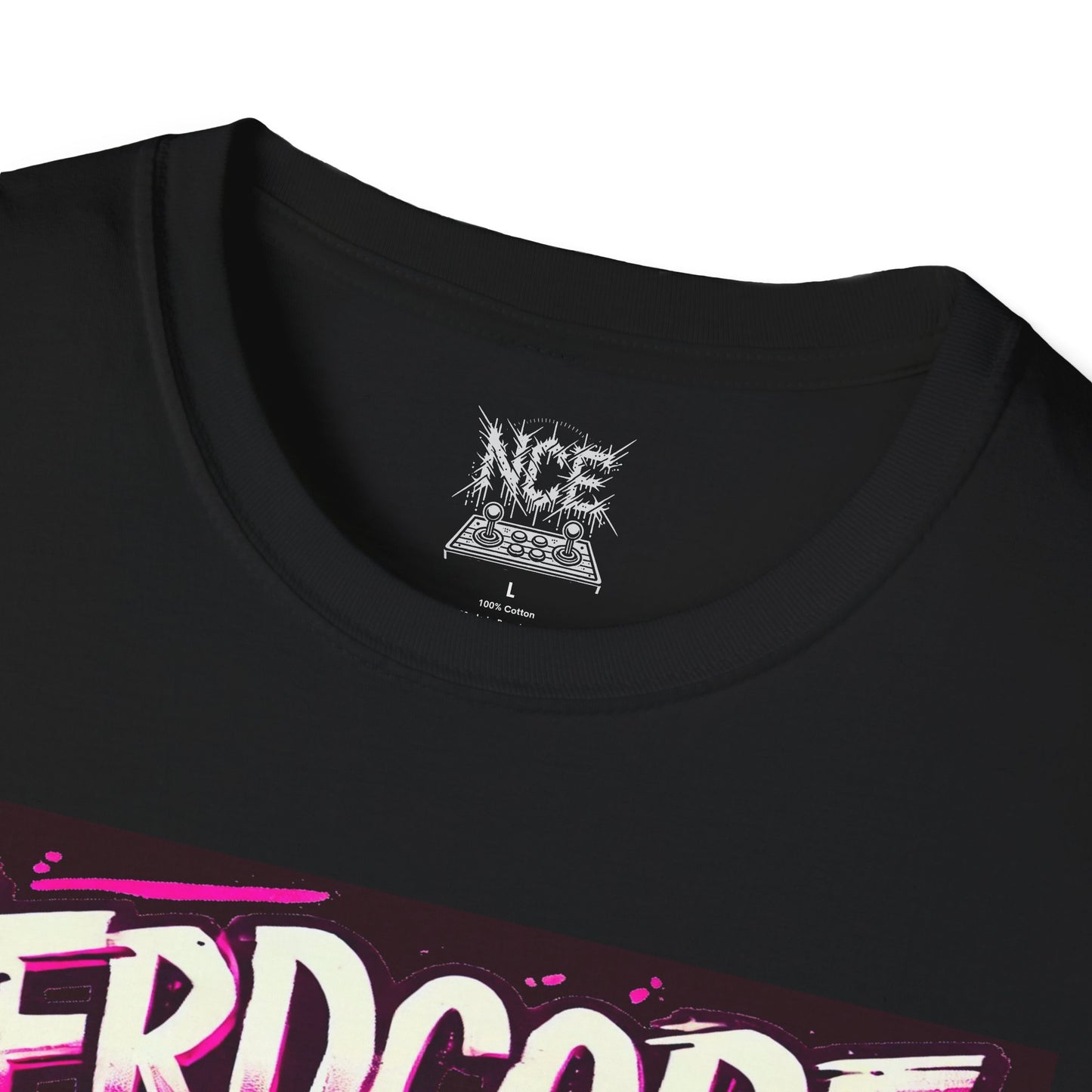 Nerdcore 'Its Life Over Yours' Softstyle T-Shirt