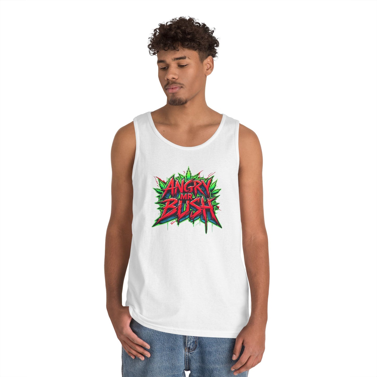 Angry_Mr_Bush x Nerdcore Enterprises – Limited Edition "Bush Rage" Tank