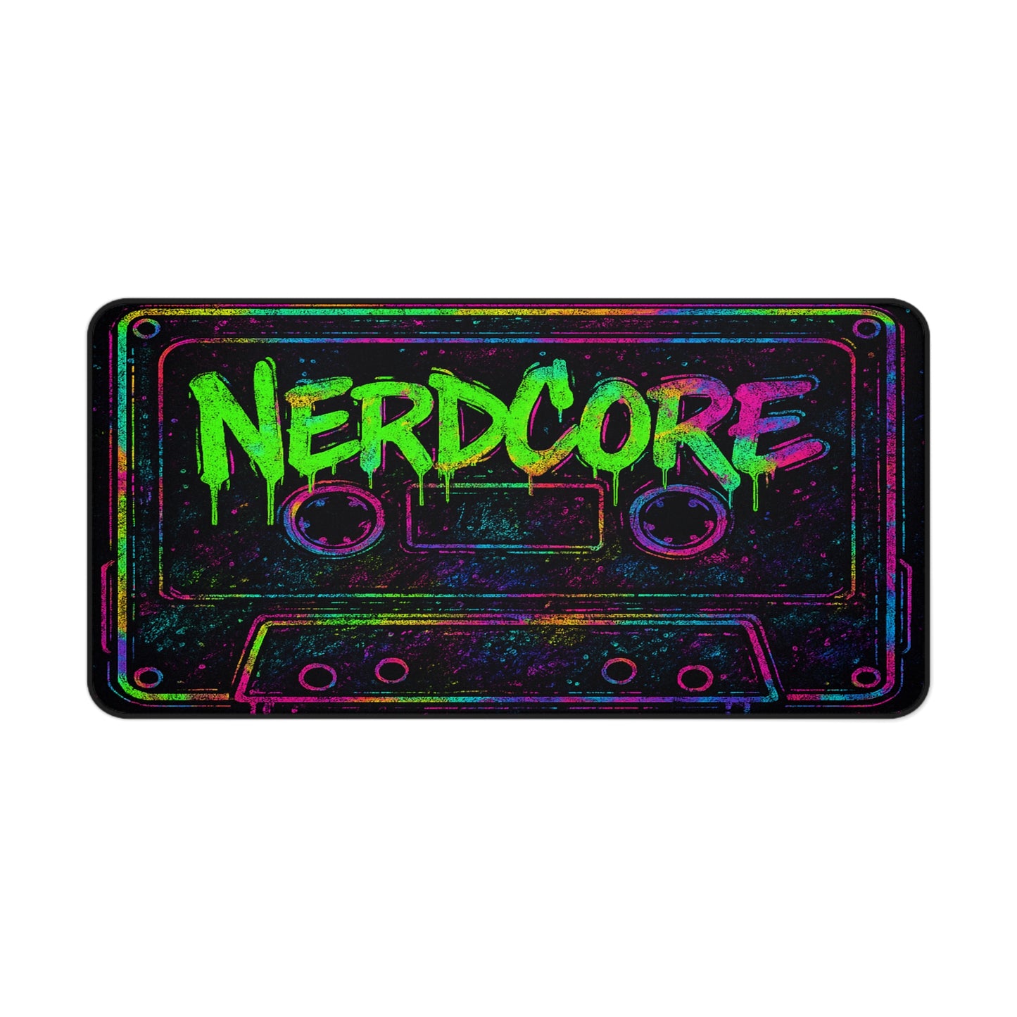 Nerdcore Cassette Desk Mat