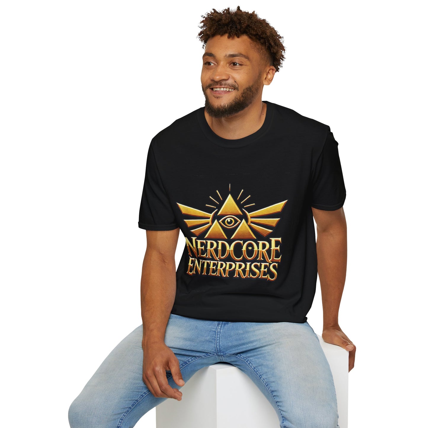 Legend of NerdCore Stained Glass Softstyle T-Shirt