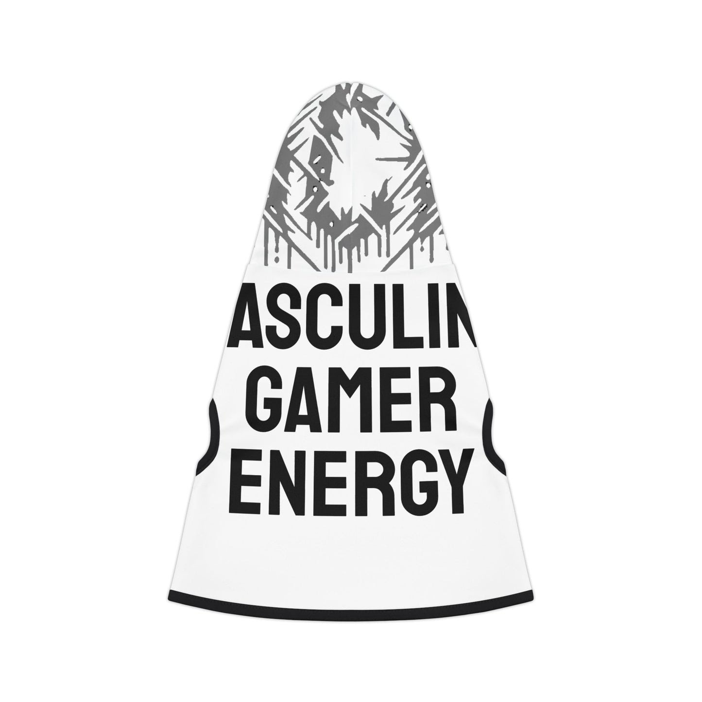Masculine Gamer Energy Pet Hoodie