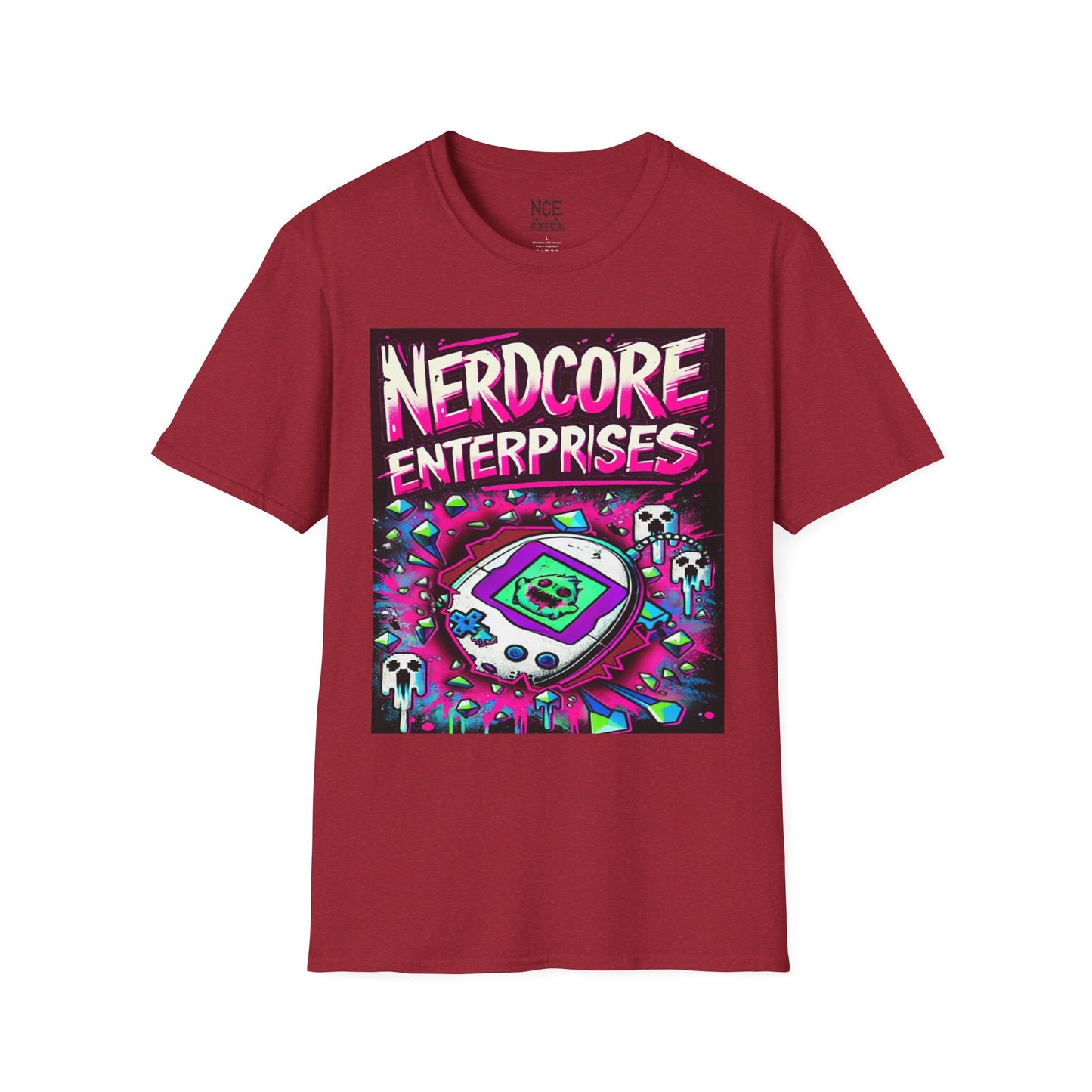 Nerdcore 'Its Life Over Yours' Softstyle T-Shirt
