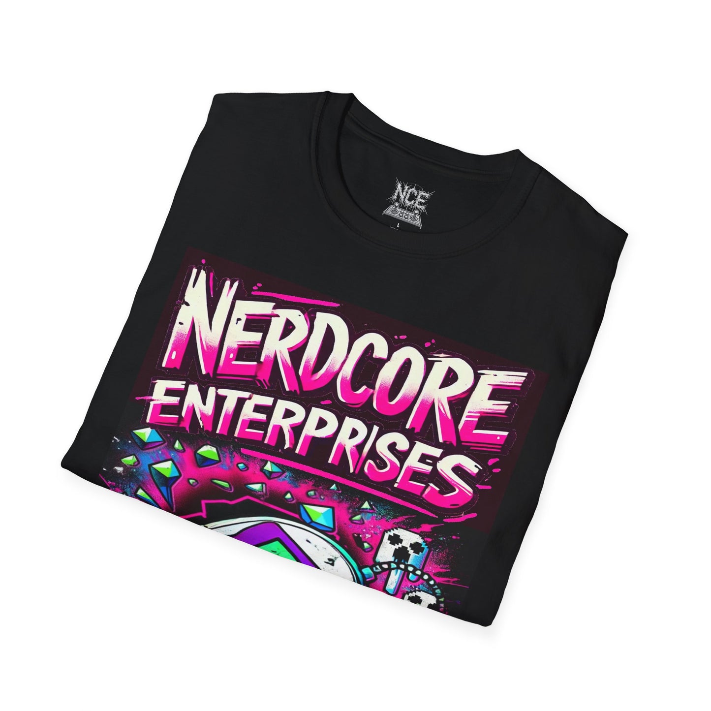 Nerdcore 'Its Life Over Yours' Softstyle T-Shirt