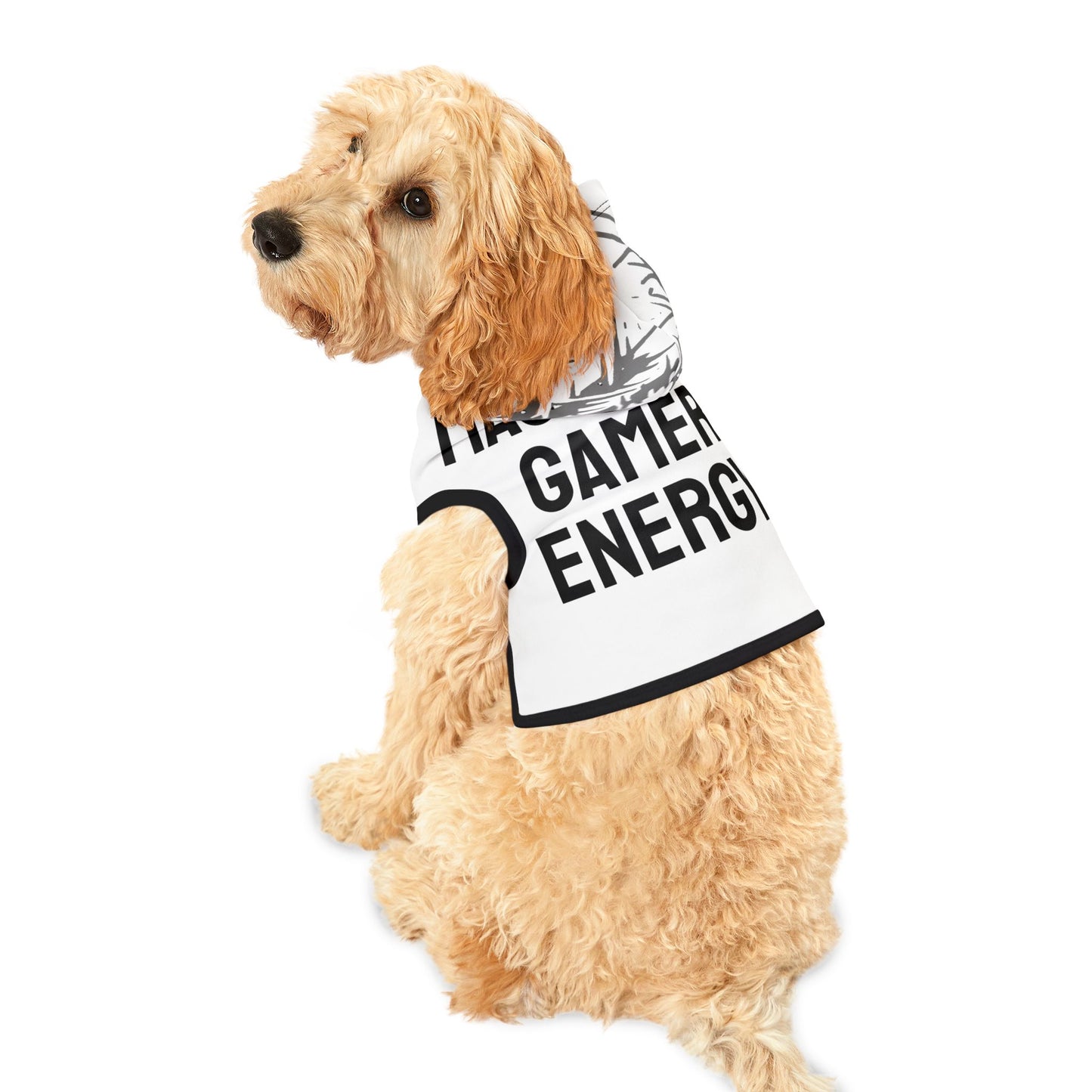 Masculine Gamer Energy Pet Hoodie