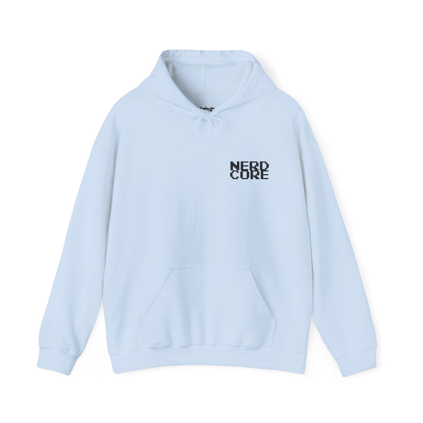 Nerd Core Unisex Hooded Sweatshirt, Gaming Hoodie, Retro Gamer Gift, Cozy Sweatshirt for Nerds, Perfect for Game Nights