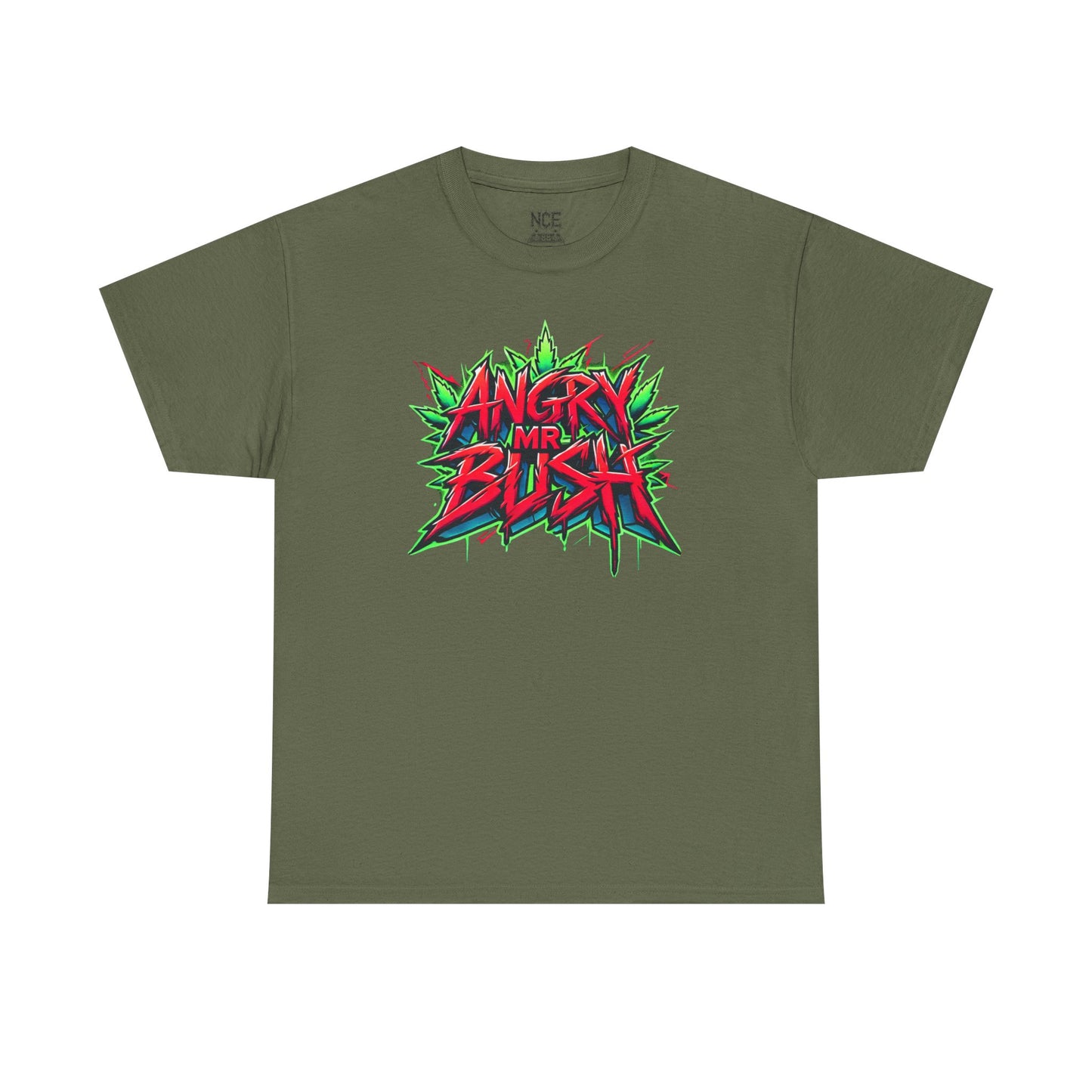 angry_mr_bush x Nerdcore Enterprises – Limited Edition "Bush Rage" Tee