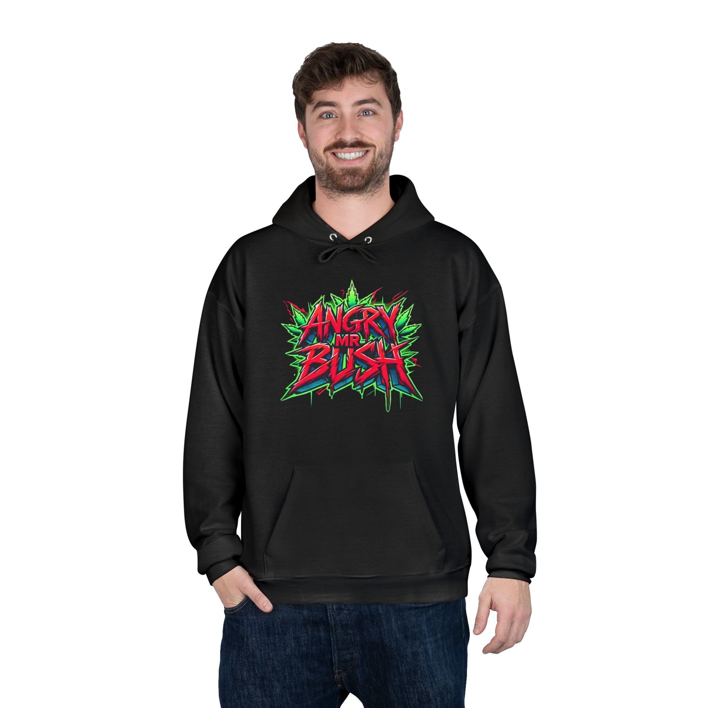 angry_mr_bush x Nerdcore Enterprises – Limited Edition "Bush Rage" Hoodie