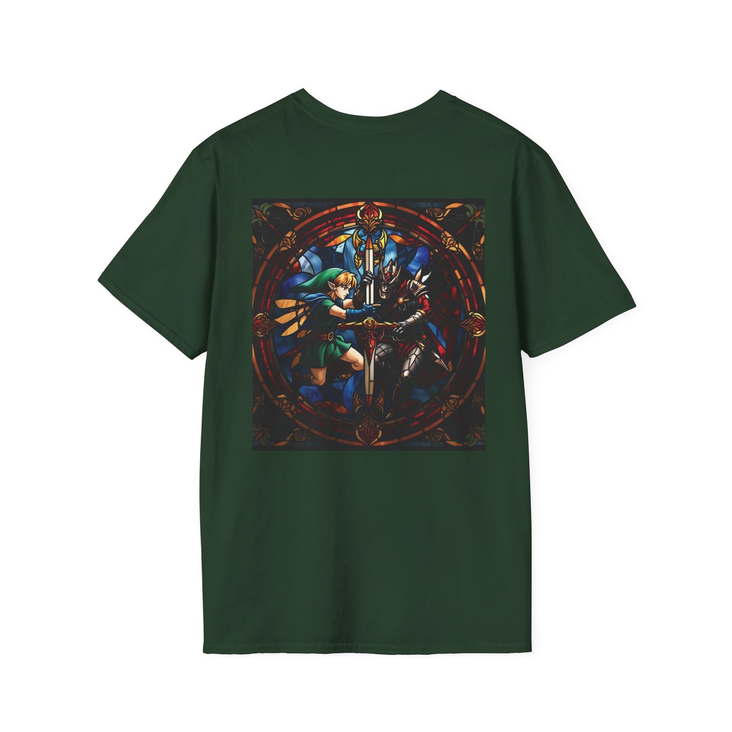 Legend of NerdCore Stained Glass Softstyle T-Shirt