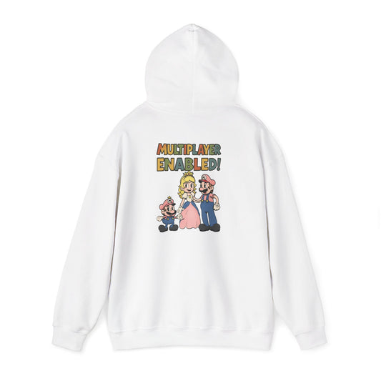 Nerd Core Unisex Hooded Sweatshirt, Gaming Hoodie, Retro Gamer Gift, Cozy Sweatshirt for Nerds, Perfect for Game Nights