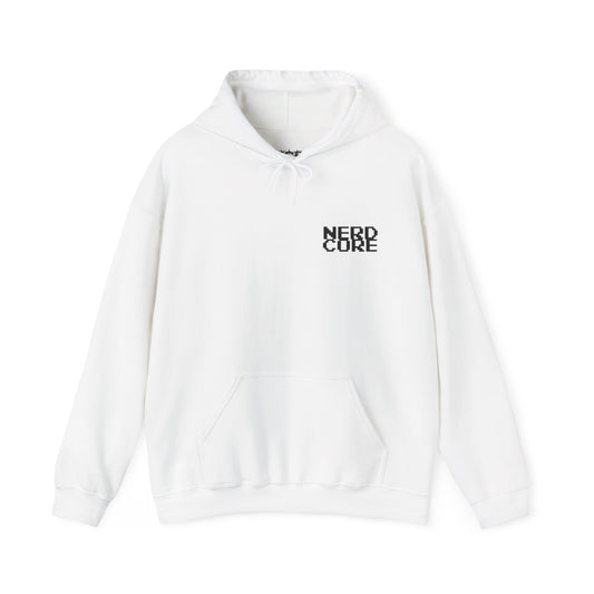 Nerd Core Unisex Hooded Sweatshirt, Gaming Hoodie, Retro Gamer Gift, Cozy Sweatshirt for Nerds, Perfect for Game Nights