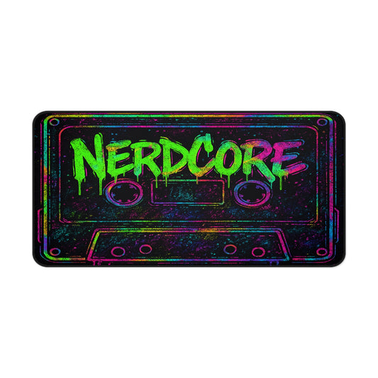 Nerdcore Cassette Desk Mat
