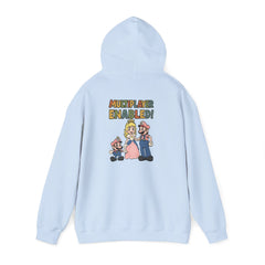 Nerd Core Unisex Hooded Sweatshirt, Gaming Hoodie, Retro Gamer Gift, Cozy Sweatshirt for Nerds, Perfect for Game Nights