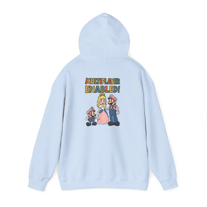 Nerd Core Unisex Hooded Sweatshirt, Gaming Hoodie, Retro Gamer Gift, Cozy Sweatshirt for Nerds, Perfect for Game Nights