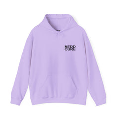 Nerd Core Unisex Hooded Sweatshirt, Gaming Hoodie, Retro Gamer Gift, Cozy Sweatshirt for Nerds, Perfect for Game Nights